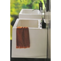 Lavabo suspendido lavabos de baño pequeños 43 cm Frozen Simas