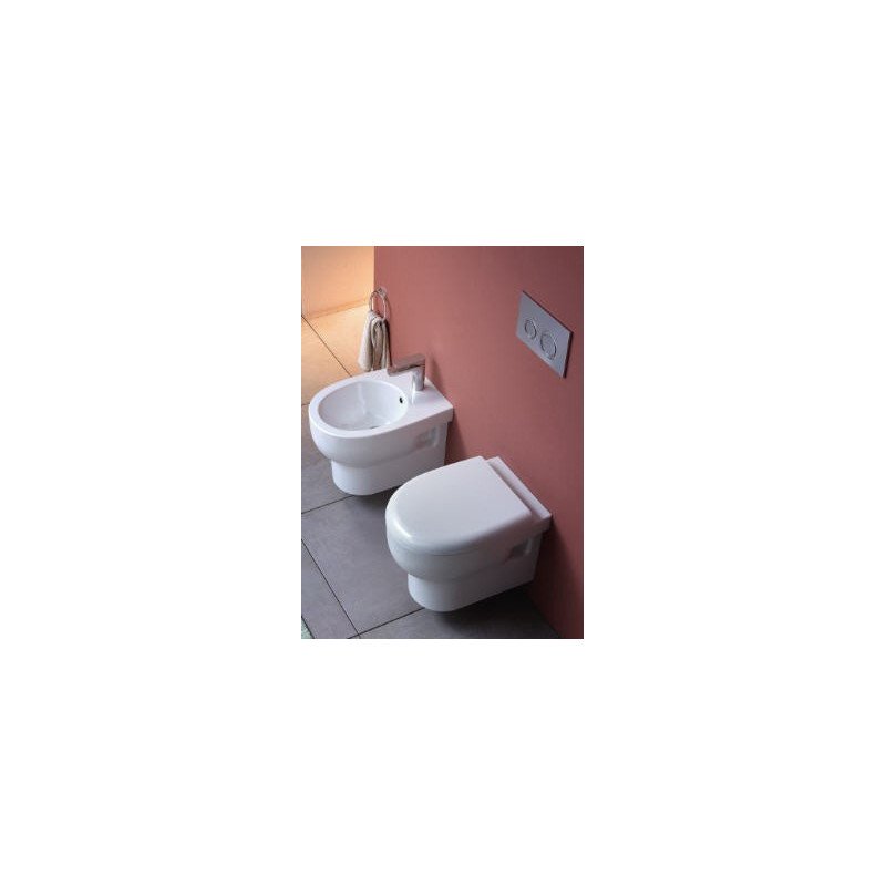 Smarty Hidra WC-Sitz Aus Beschichtetem Holz - Weiß, Kompatibel Mit HIDRA Keramik