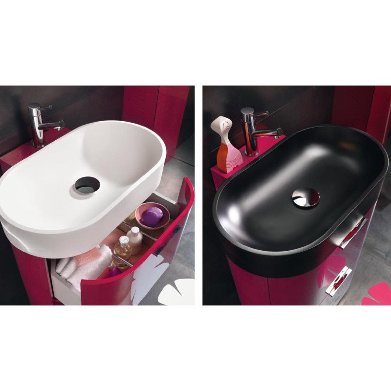 Regia Oval Glaswaschbecken